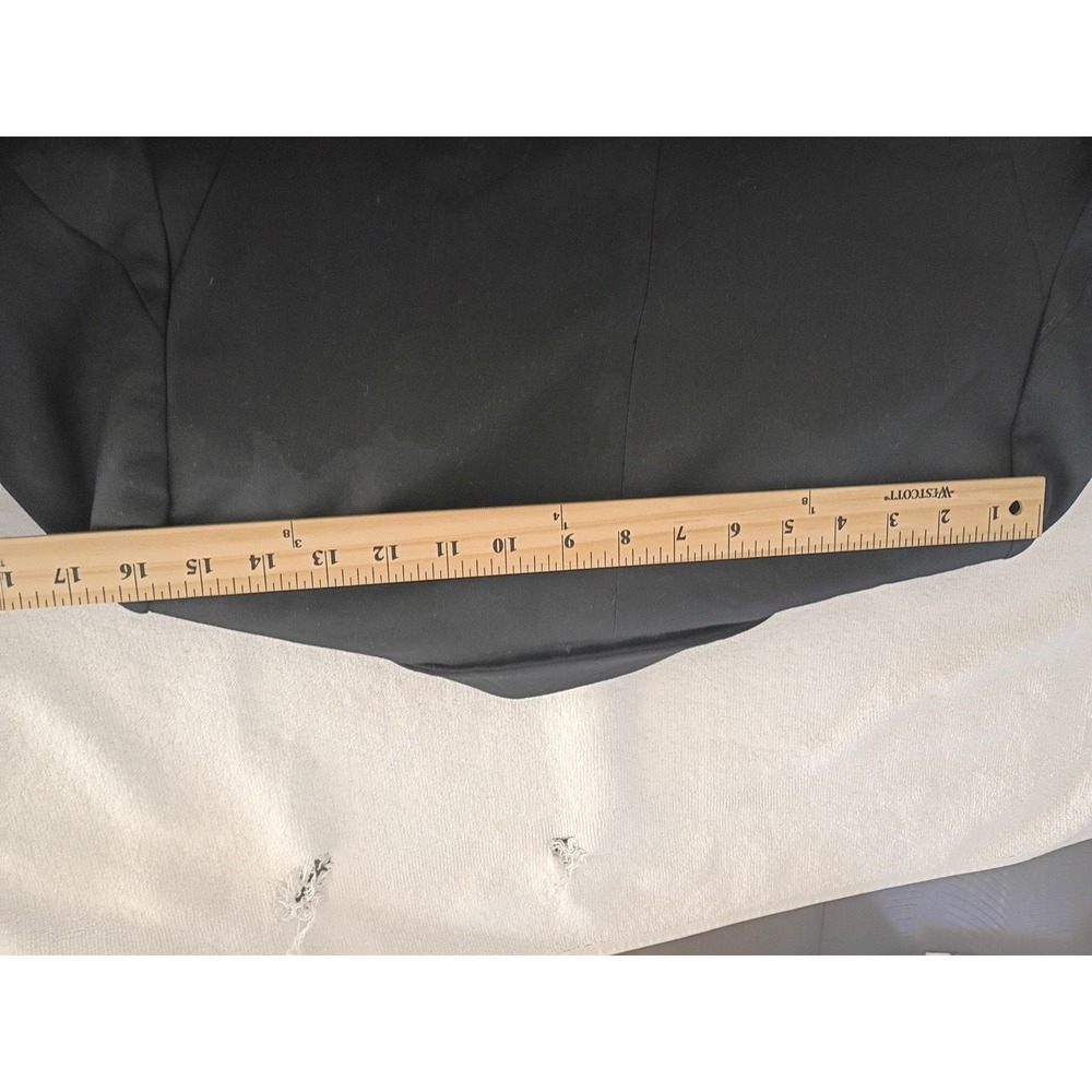 ZARA BASIC Black One Button Blazer Jacket Women U… - image 14